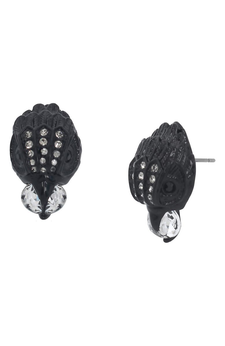 Kurt Geiger London Eagle Head Stud Earrings, Main, color,