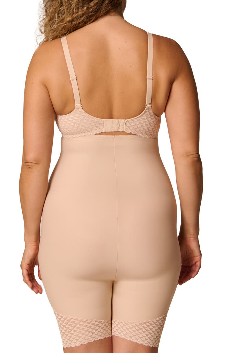 Subtile Underwire Minimizer Bra, Alternate, color, PEAU ROSE