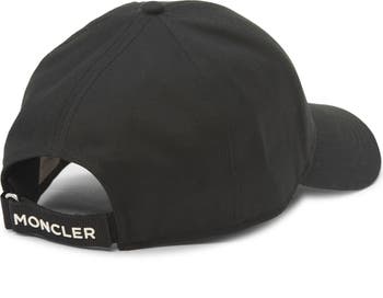Moncler Logo Patch Adjustable Baseball Cap | Nordstrom