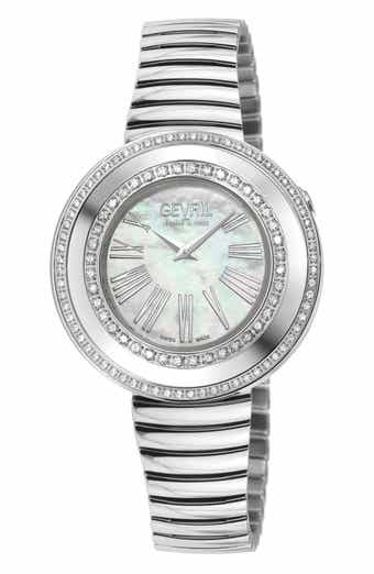 GEVRIL Gandria Diamond Bracelet Watch, 36mm - 0.5ct.