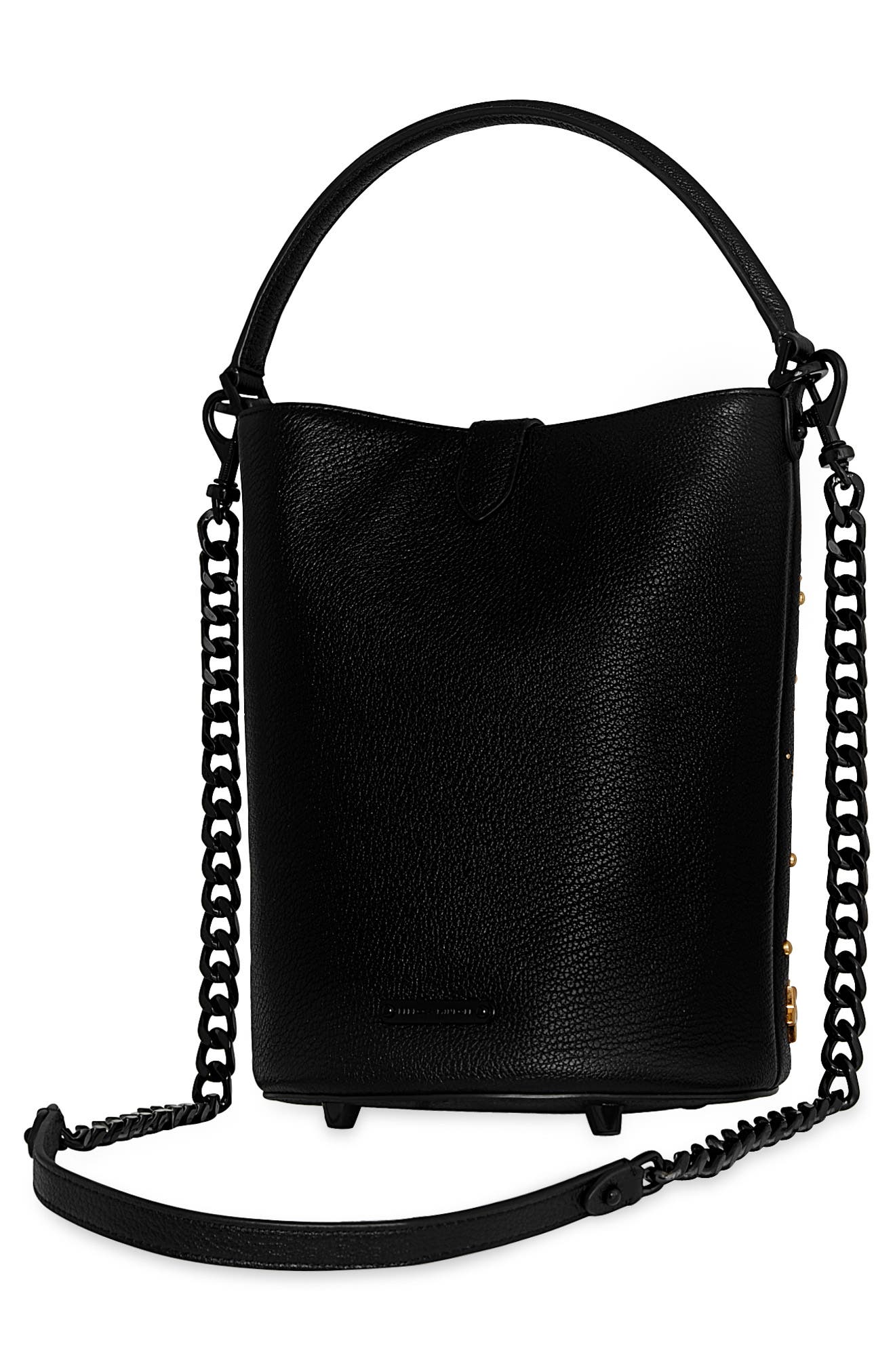 Rebecca Minkoff Edie Small Bucket Crossbody Bag, Alternate, color, 