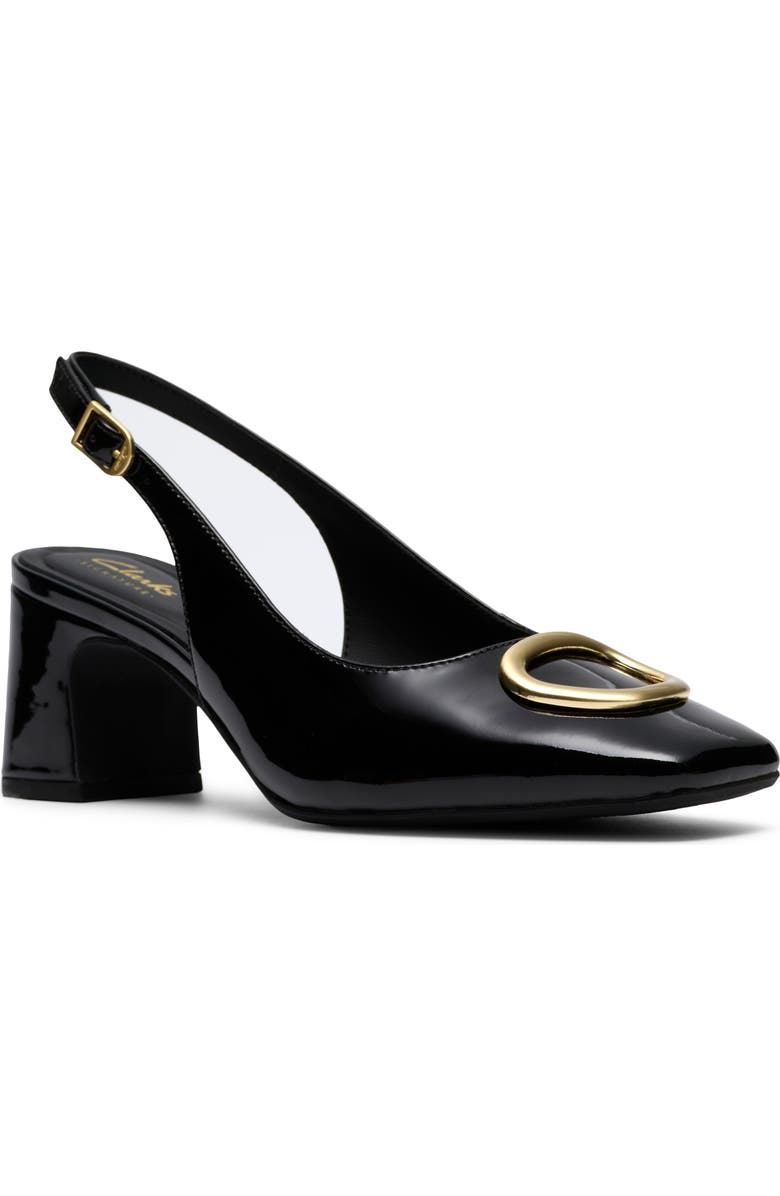 Clarks<sup>®</sup> Fernie Square Toe Slingback Pump, Main, color,