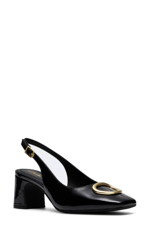Fernie Square Toe Slingback Pump (Women)
