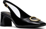 Clarks® Fernie Square Toe Slingback Pump