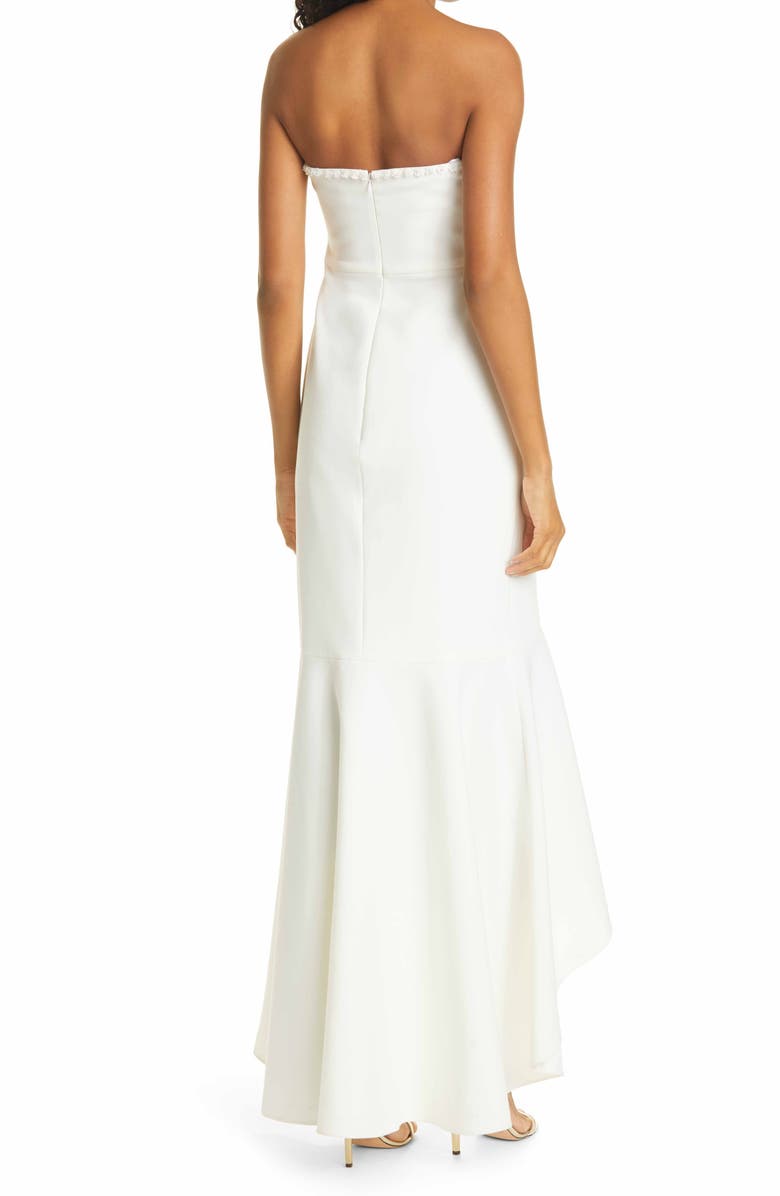 LIKELY Norma Strapless High/Low Mermaid Gown, Alternate, color,