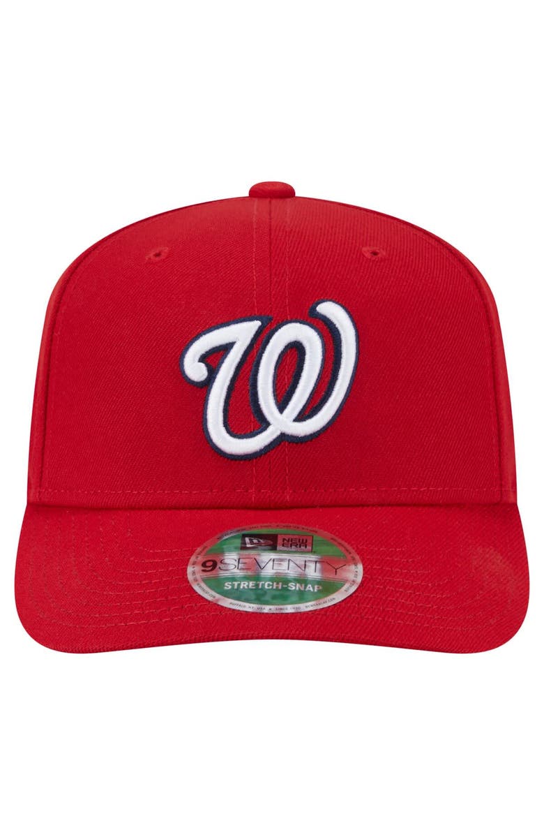 New Era Men's New Era  Red Washington Nationals 20th Anniversary Replica 9SEVENTY Adjustable Hat, Alternate, color, 