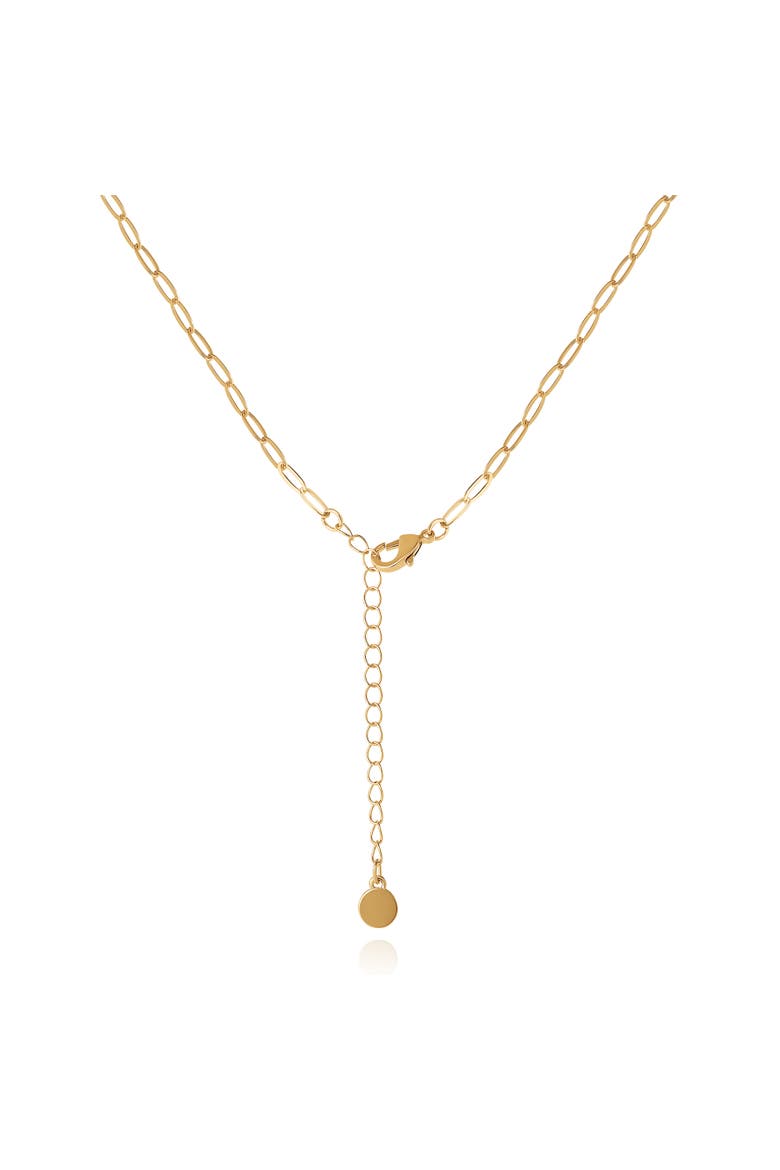 Fashion Charm Necklace, Alternate, color, Gold