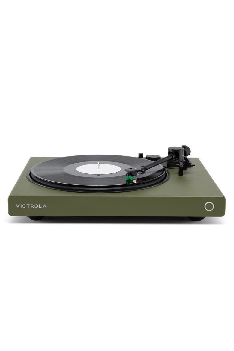 Wave Bluetooth Turntable with Auracast, Alternate, color, Green