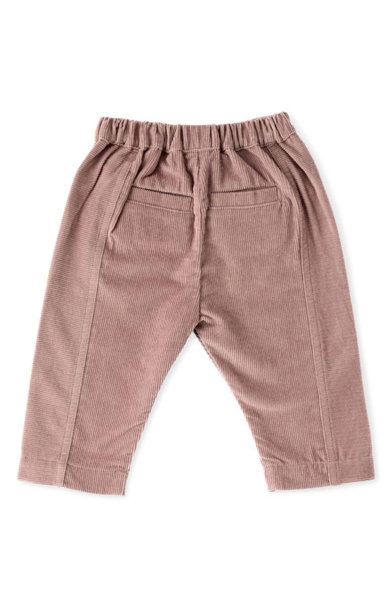 Pehr Organic Cotton Corduroy Pants, Alternate, color, Pink