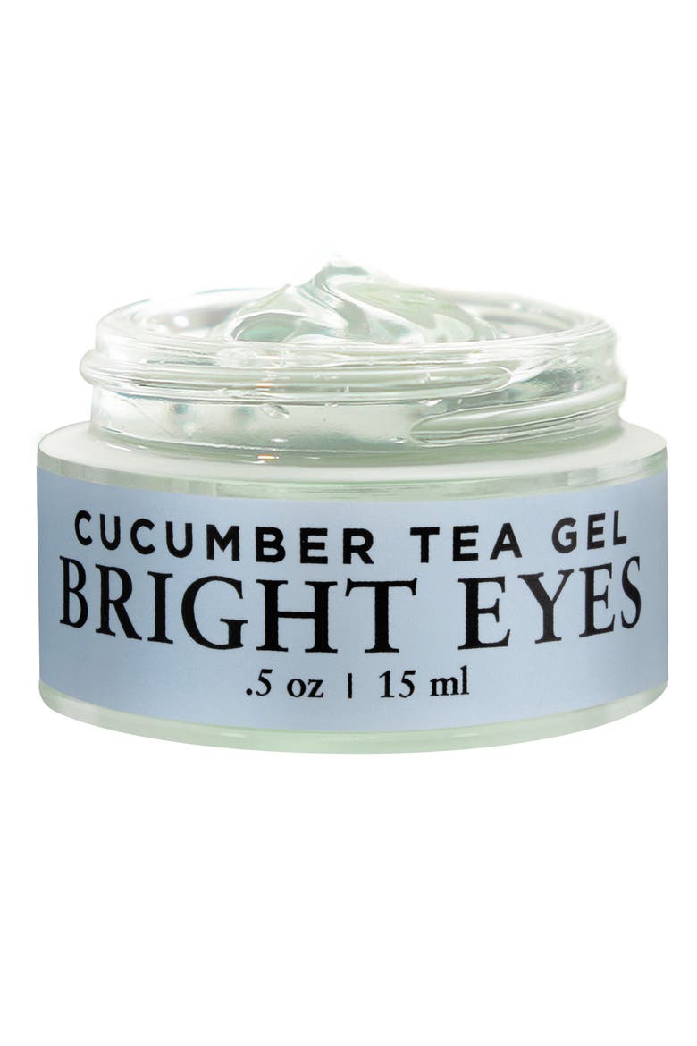 Bright Eyes Cucumber Tea Eye Gel, Main, color, Green