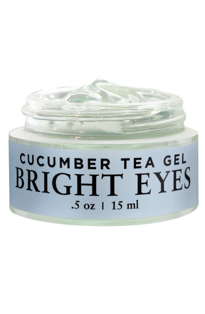 basq NYC Bright Eyes Cucumber Tea Eye Gel, Main, color, Green