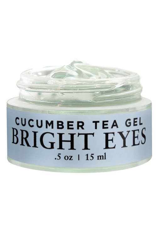 Basq Nyc Bright Eyes Cucumber Tea Eye Gel In Green