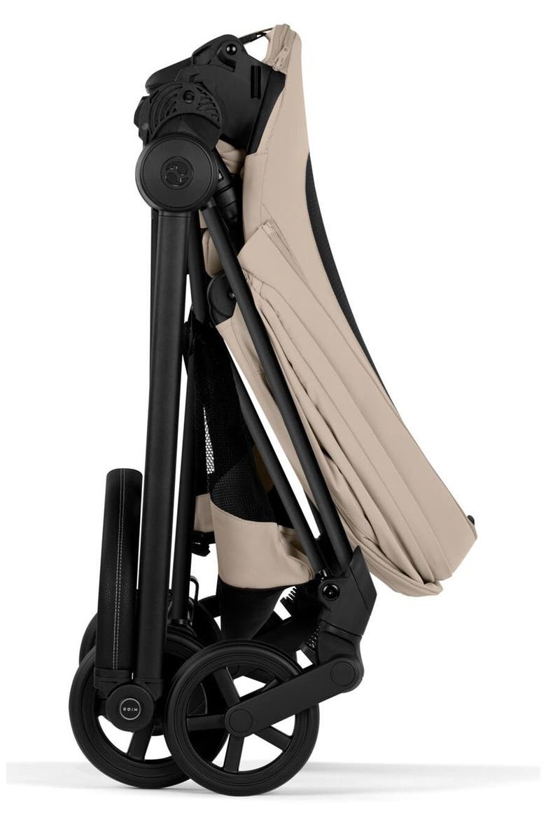 Mios Compact Stroller – Platinum Collection, Alternate, color, MATTE BLACK/ COZY BEIGE