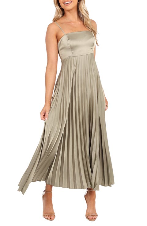 Square neck irregular dress 4397