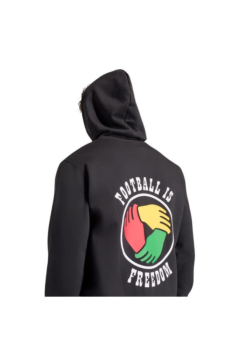 Men's adidas x Bob Marley Black Jamaica National Team Originals Hoodie, Alternate, color, Black