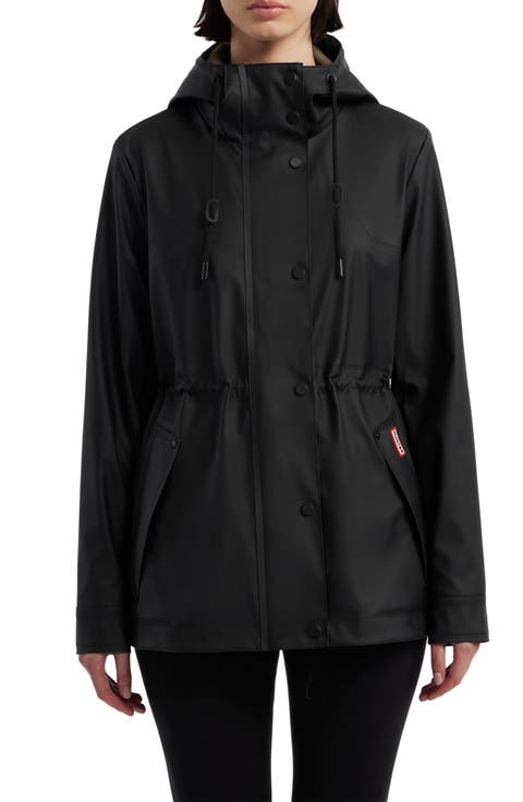 Abbey Short Rubberized Rain Jacket