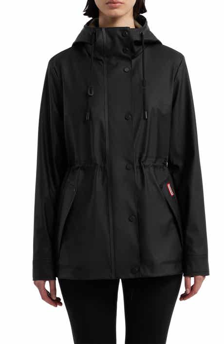 Hunter Abbey Short Rubberized Rain Jacket