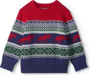Hatley Kids' Holiday Fair Isle Sweater