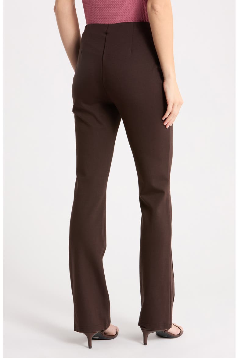 High Waist Bootcut Pointe Pants, Alternate, color, RICH MOCHA