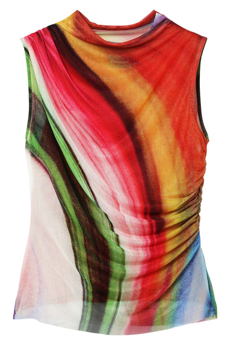 Tulle Wave Top, Alternate, color, MIX