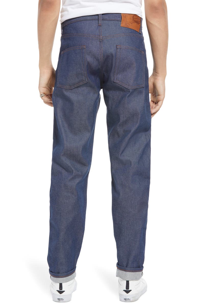 Naked & Famous Denim Easy Guy Athletic Tapered Jeans, Alternate, color, 