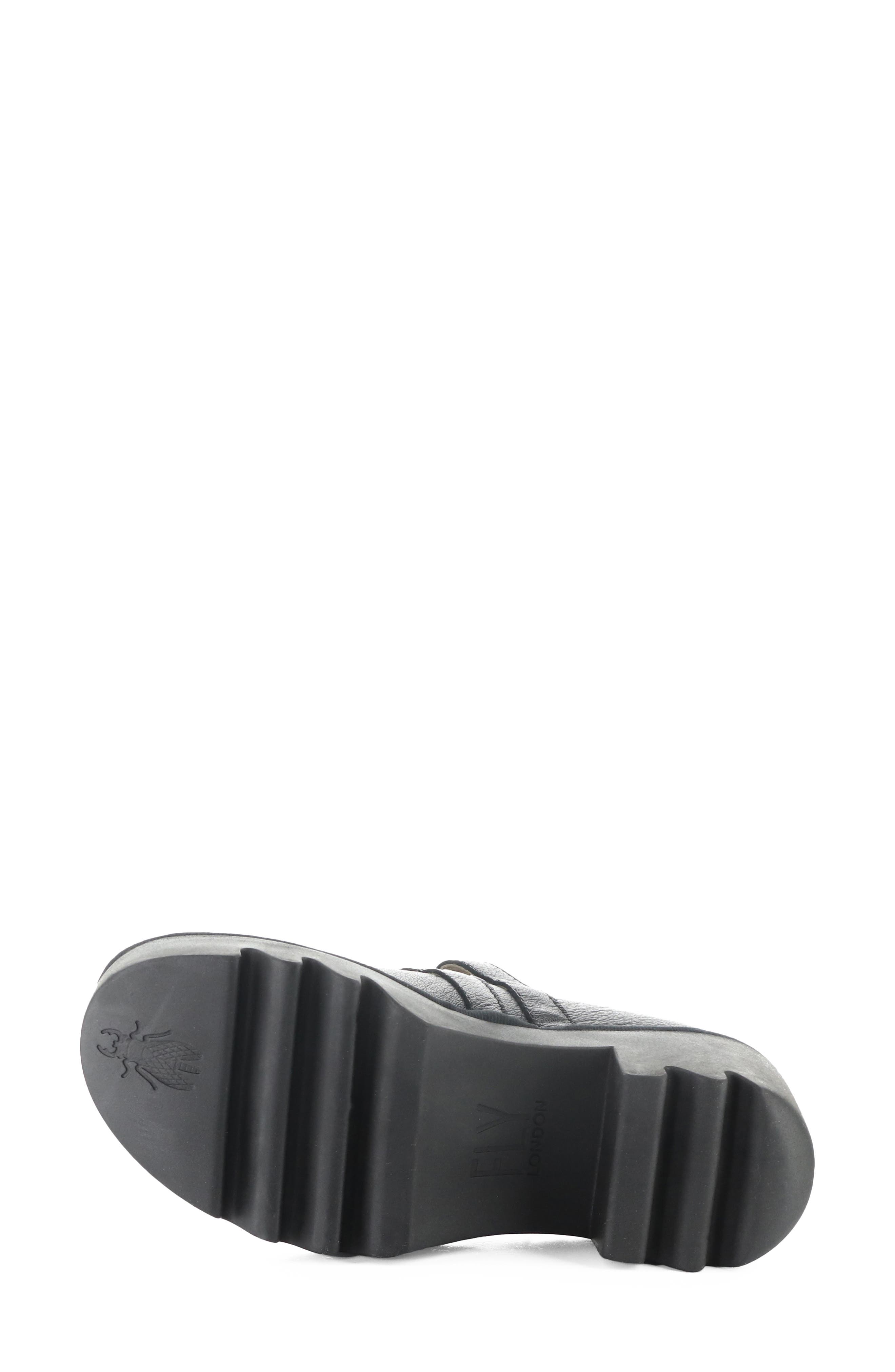 Tibu Leather Mary Jane, Alternate, color, BLACK