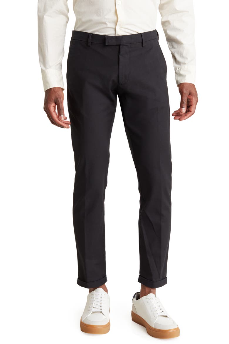 Scott 1386 Slim Fit Pants, Main, color, BLACK