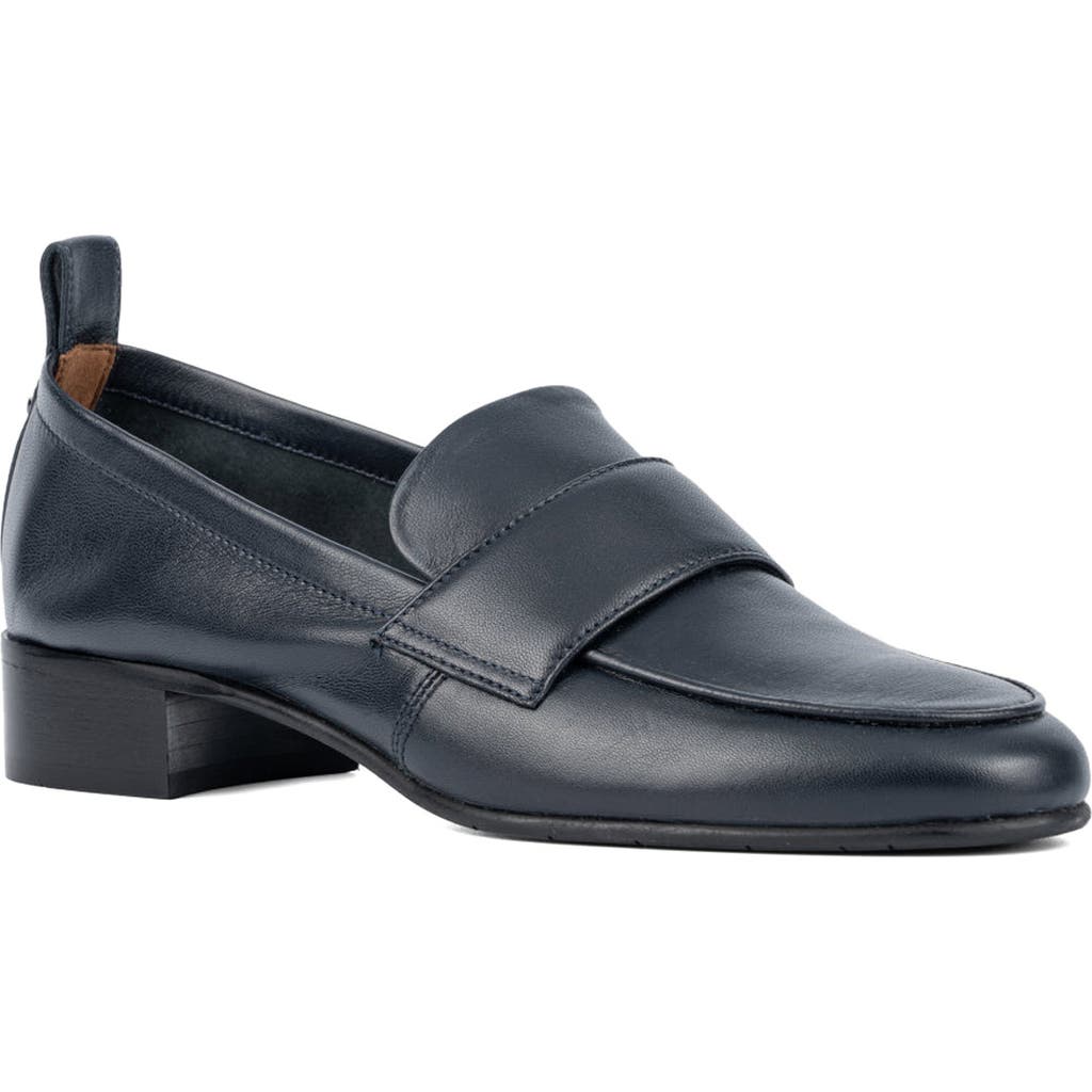 Aquatalia Shivani Loafer In Blue