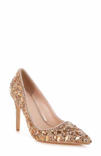 LONDON RAG Iceout Crystal Embellished Pump