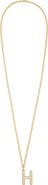 ROXANNE ASSOULIN The Big Puffy Initial Pendant Necklace