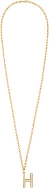 ROXANNE ASSOULIN The Big Puffy Initial Pendant Necklace