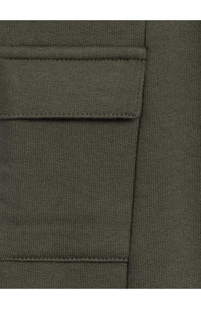 Kendi Dallis Fleece Cargo Sweatpants, Alternate, color, Pine