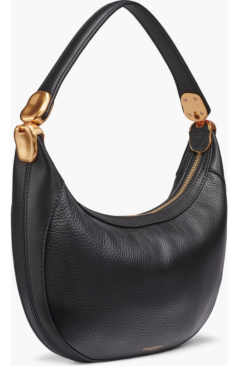 Donna Karan New York Serge Convertible Shoulder, Alternate, color, Black/Gold