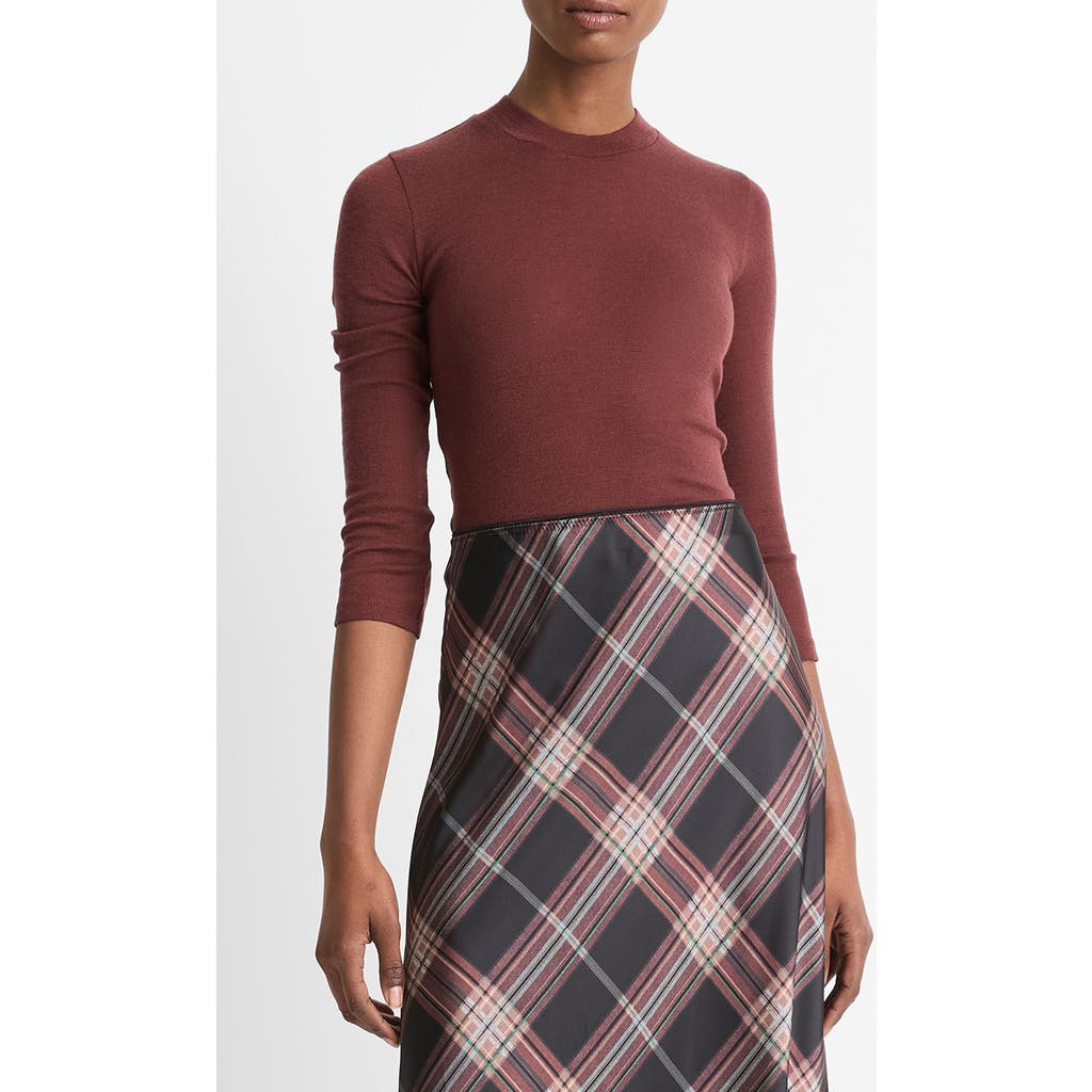 VINCE VINCE CREWNECK WOOL TOP