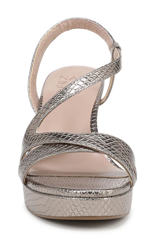 Naturalizer Abby Platform Sandal In Gray