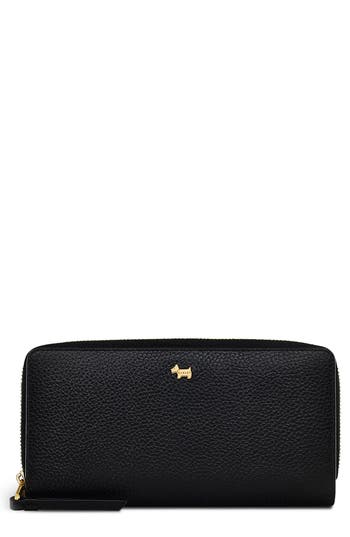 Radley Berner Large Leather Bifold Wallet In Black