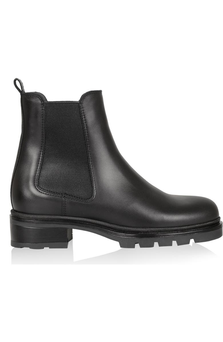 La Canadienne Sorento Waterproof Chelsea Boot, Alternate, color, Black Leather