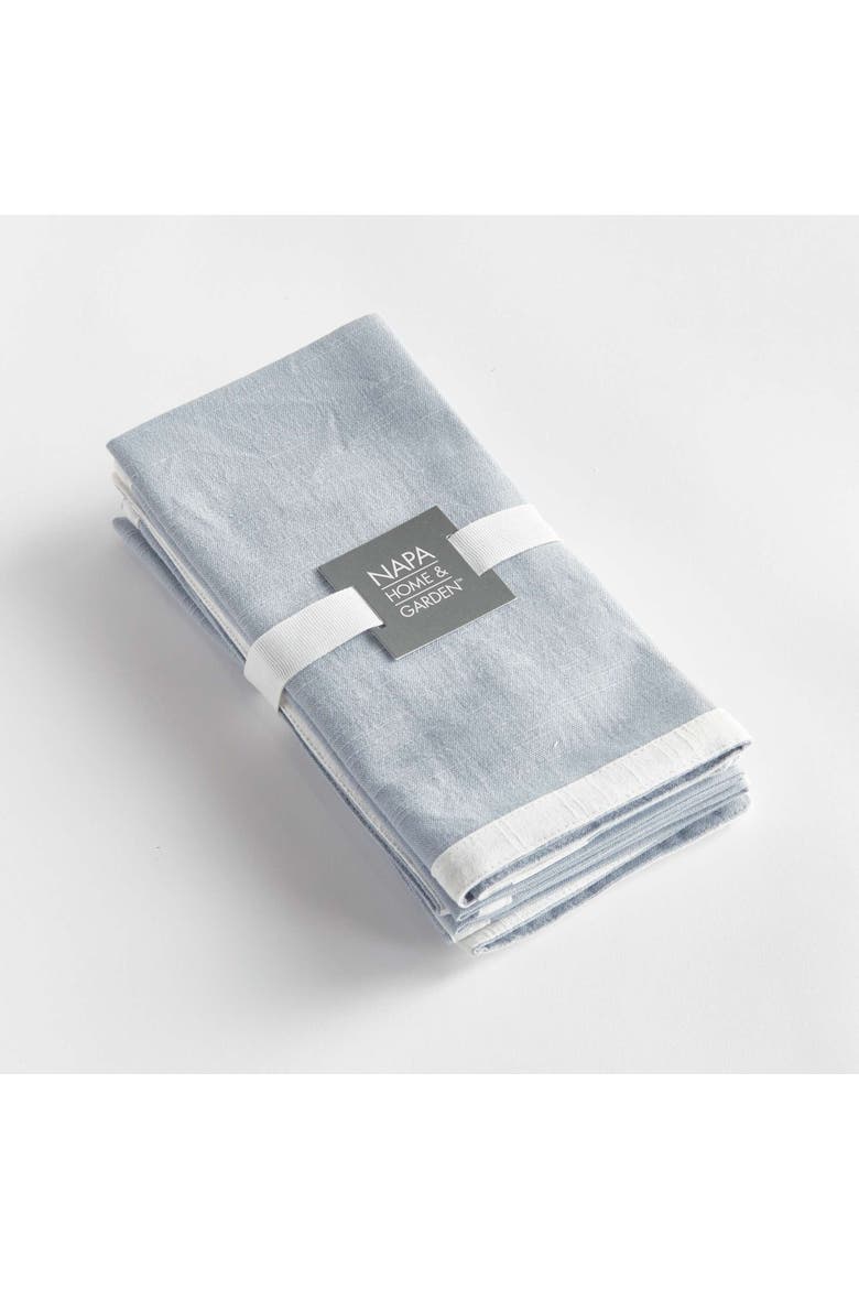 Paige Dinner Napkins Set Of 4, Alternate, color, Blue