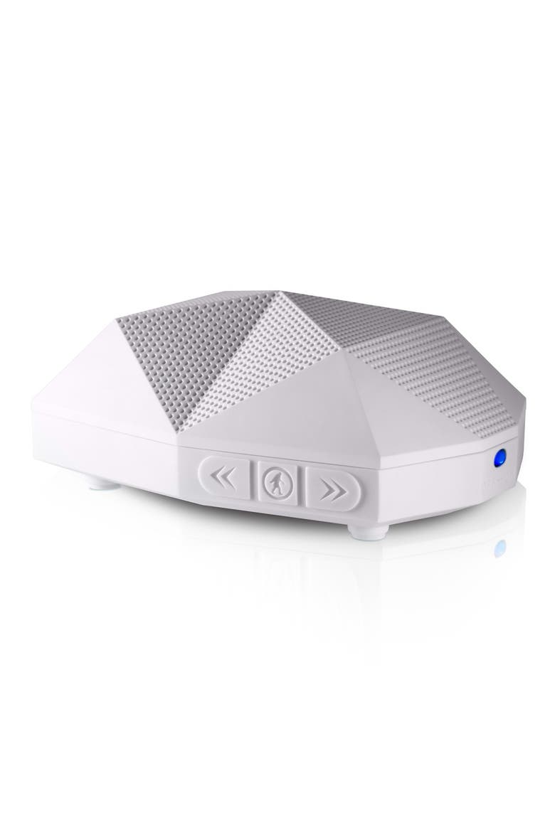 'Turtle Shell 2.0' Water Resistant Wireless Speaker, Main, color, WHITE