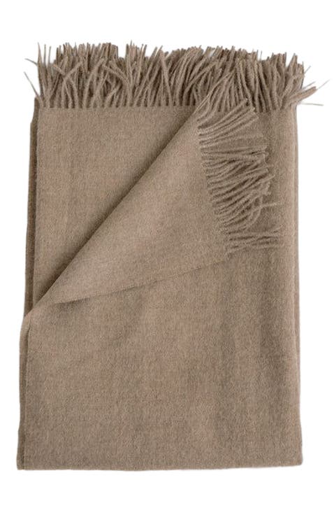 100% Baby Alpaca Throws