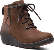 Bogs Vista Rugged Waterproof Leather Bootie