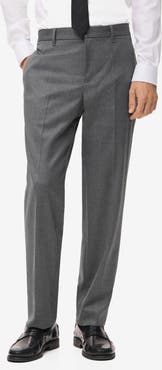 MANGO Straight Leg Pants