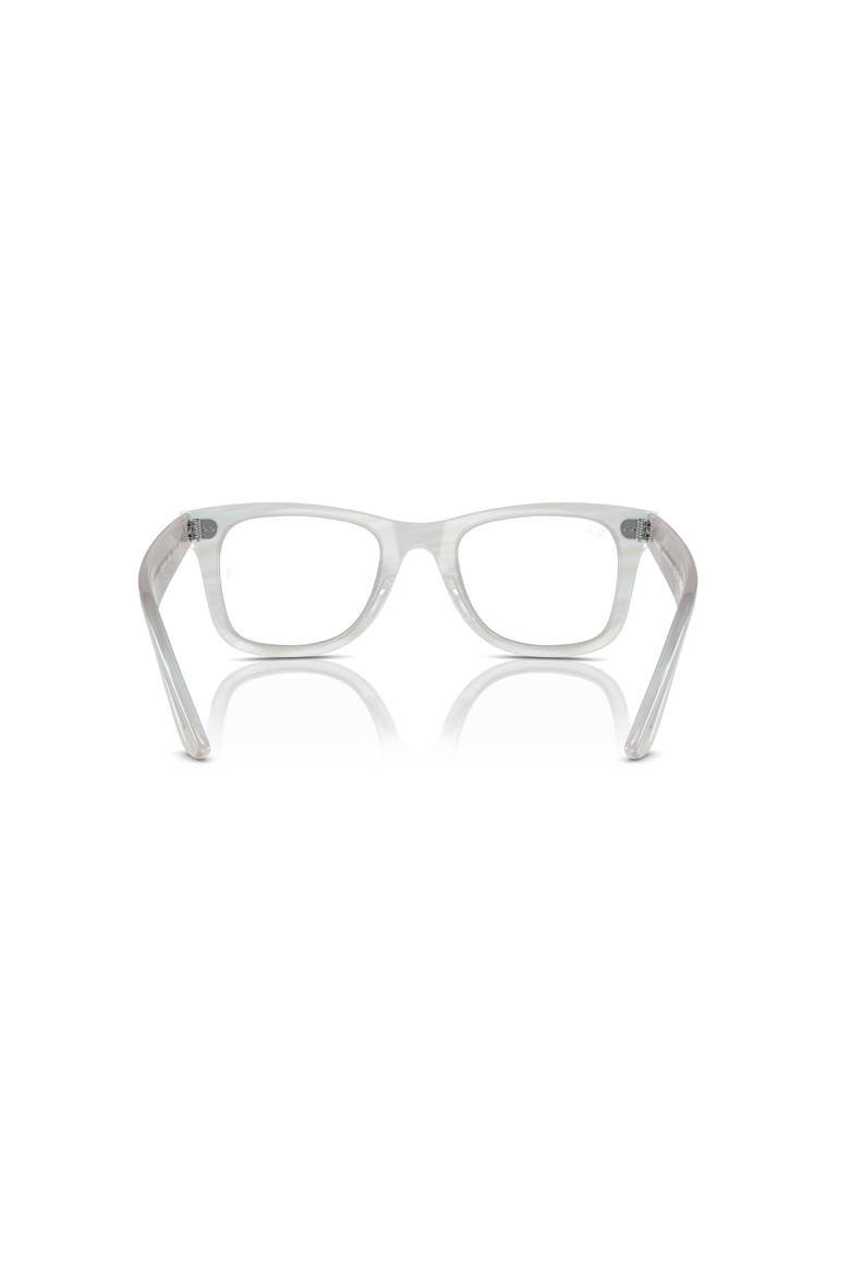50mm Square optical glasses, Alternate, color, White