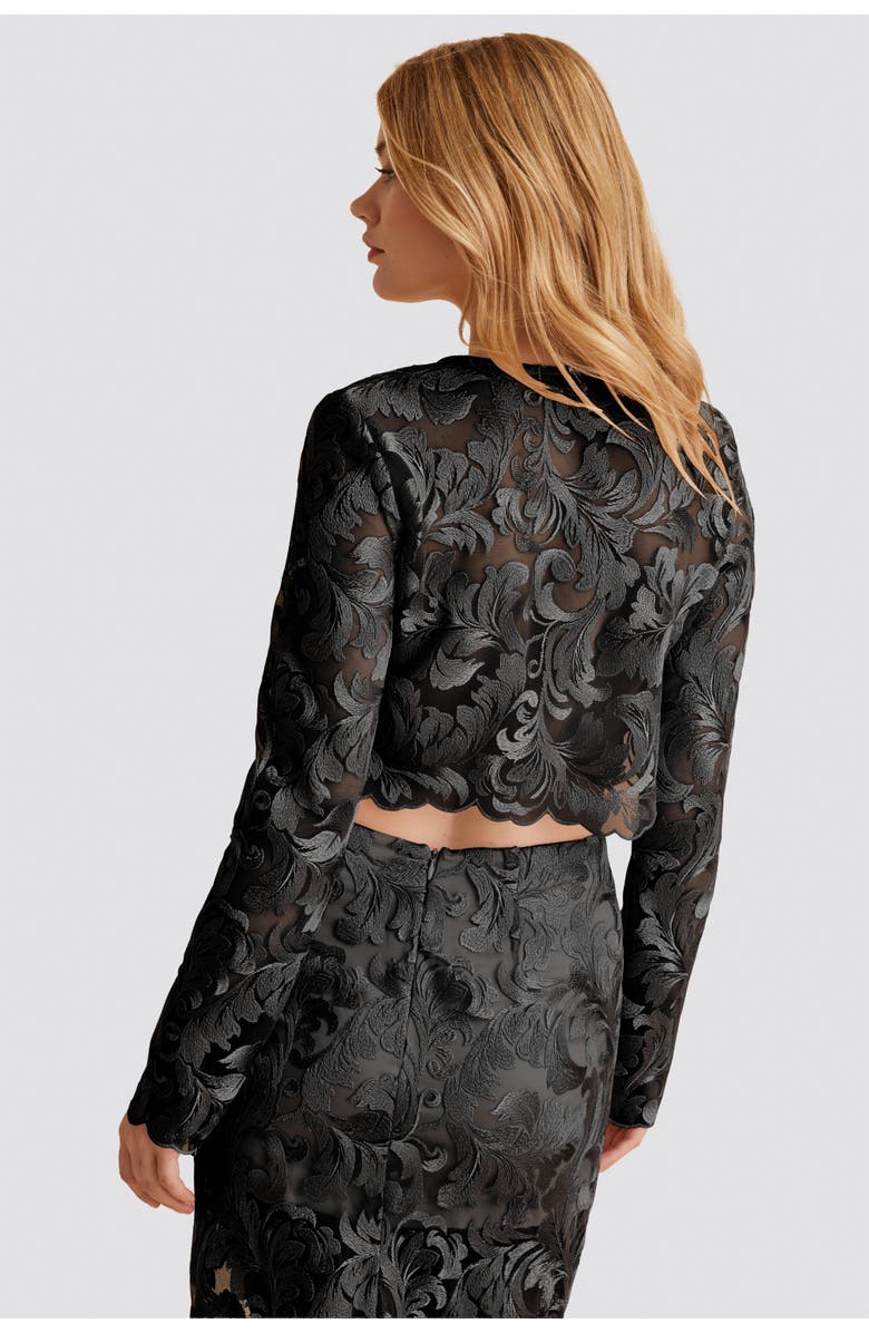 Scarlett Gasque Sovereign Top, Alternate, color, Black