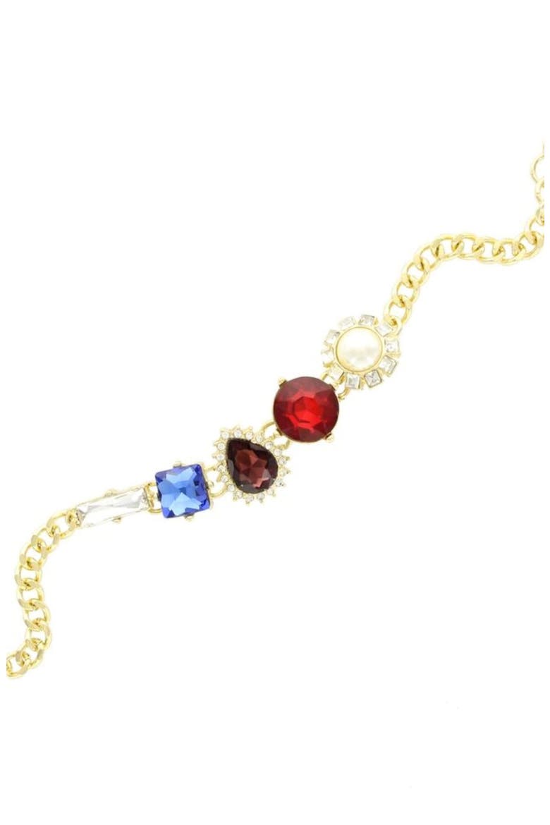 Margot Stone Bracelet, Main, color, GOLD / MULTI