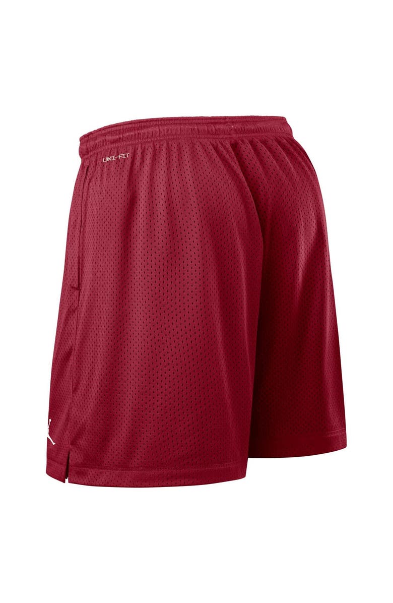 Jordan Brand Men's Jordan Brand Crimson/Charcoal Oklahoma Sooners 2025 Sideline Reversible Performance Shorts, Alternate, color, Crimson