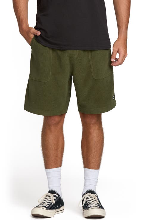 De la Cruz Submersible Water Repellent Corduroy Shorts