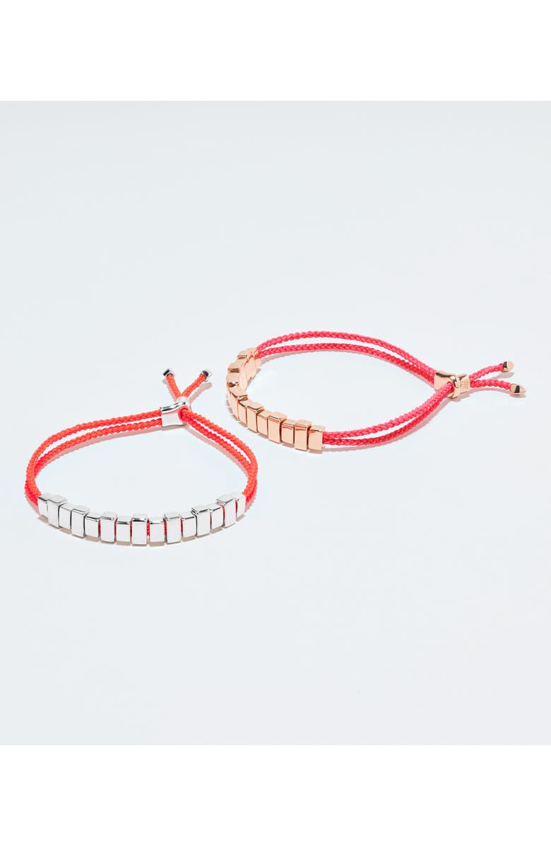 Monica Vinader Linear Ingot Friendship Bracelet, Alternate, color,