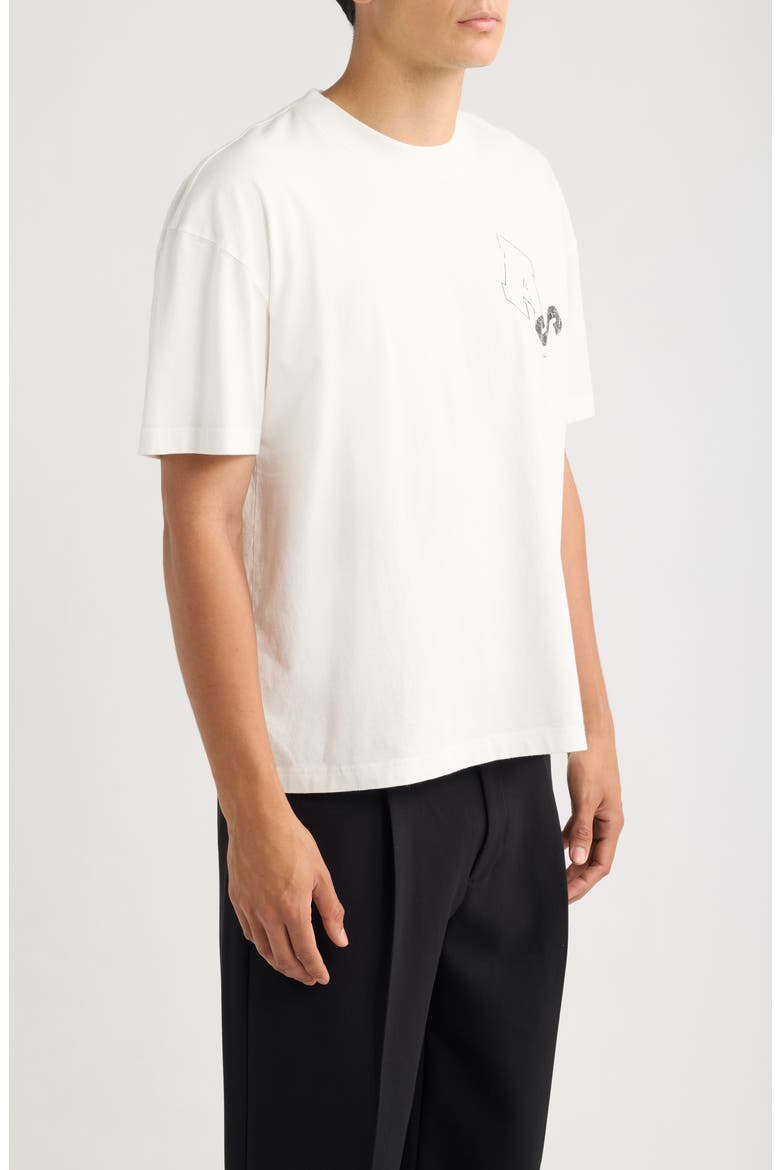 Upstaged Short Sleeve Organic Cotton T-Shirt, Alternate, color, CHALK WHITE