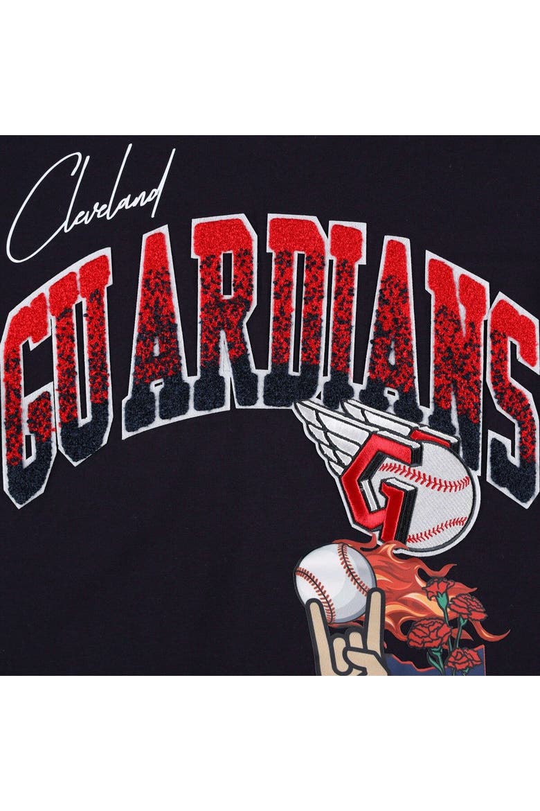 Men's Pro Standard Navy Cleveland Guardians Hometown T-Shirt, Alternate, color, Navy
